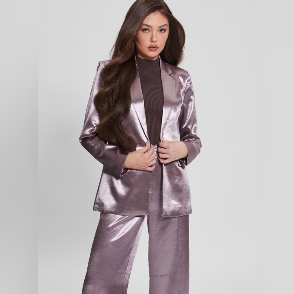 Guess Breta Satin Blazer